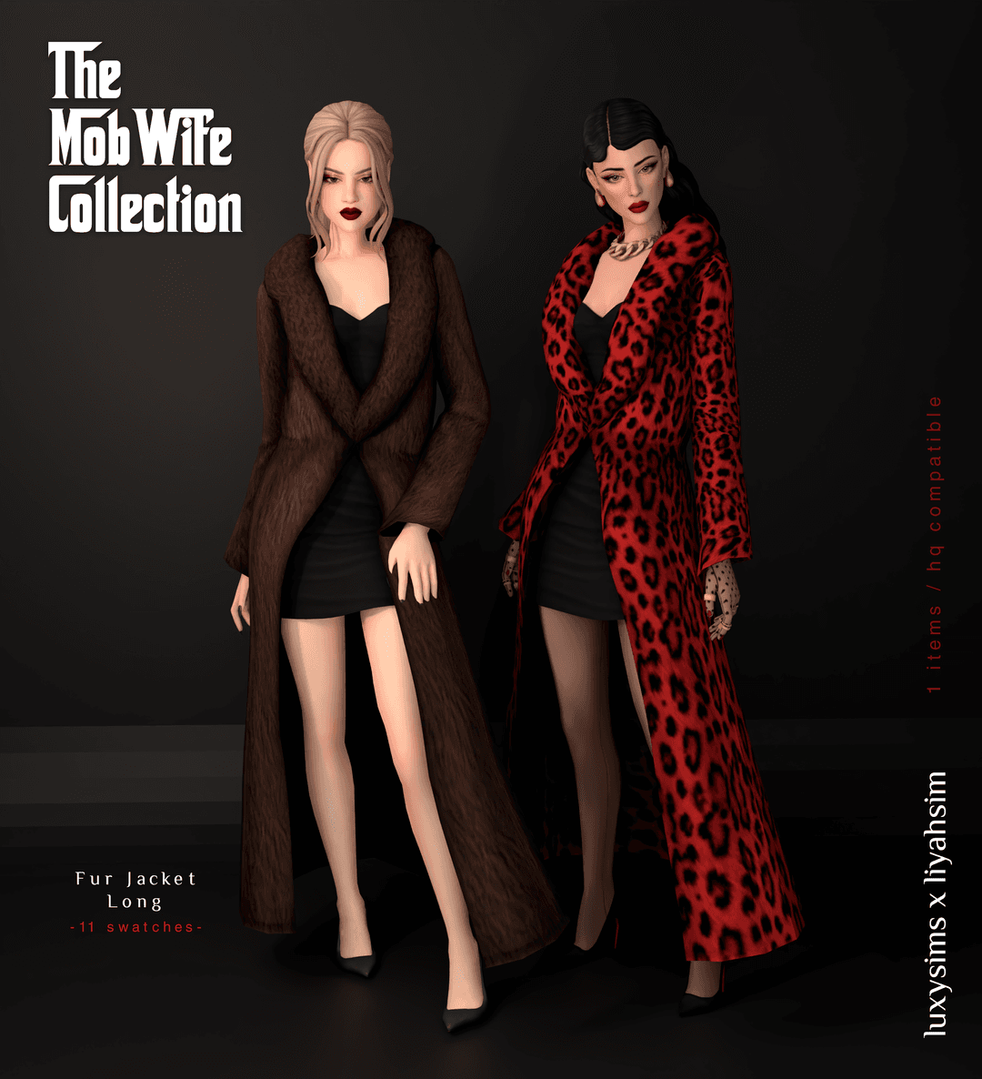 Галерея мода Коллекция одежды The Mob Wife Collection #1